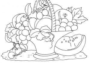 Coloriage Fruits D Automne Maternelle De Fruits A Imprimer Az Coloriage