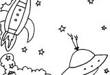 Coloriage Fusee Espace Coloriage Fusée Dans L Espace   Imprimer
