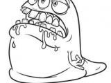 Coloriage Fusee Mario Coloriage D Un Petit Monstre De Placard   Trois Yeux