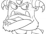 Coloriage Fusee Mario Coloriage D Un Petit Monstre De Placard   Trois Yeux