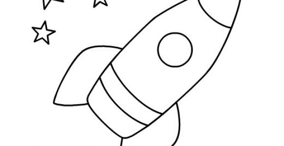 Coloriage Fusee Maternelle Coloriage Fusée Maternelle Dessin Gratuit   Imprimer