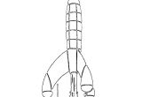 Coloriage Fusee Tintin Coloriage Fusee Tintin Coloriage Fusee Alpha Redlinesinfo Coloriage