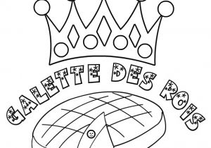 Coloriage Galette Des Rois Maternelle Coloriage Galette