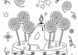 Coloriage Garçon 4 Ans Carte D Anniversaire 4 Ans Dory Coloriages