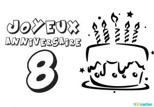 Coloriage Gateau Anniversaire 8 Ans 123 Cartes Carte Anniversaire 8 Ans Coloriage Gâteau