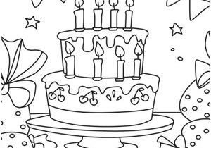 Coloriage Gateau Anniversaire 8 Ans Coloriage Beau Gâteau D Anniversaire Pour Mes 8 An