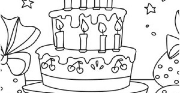 Coloriage Gateau Anniversaire 8 Ans Coloriage Beau Gâteau D Anniversaire Pour Mes 8 An
