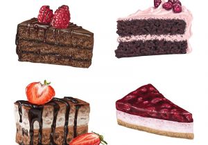 Coloriage Gateau Au Chocolat épinglé Par Sara Sur Illustration En 2019