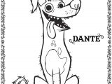 Coloriage Géant Adulte à Imprimer Coloriage Dante Coco Disney Dessin   Imprimer 4p