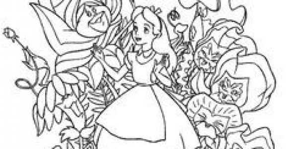 Coloriage Géant Adulte à Imprimer Les 101 Meilleures Images Du Tableau Colorier Alice Au Pays Des