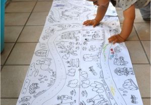 Coloriage Geant Monde Maxi Coloriage Géant   assembler Th¨me Rues D Inde