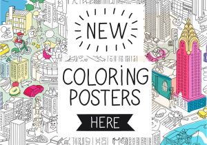 Coloriage Geant New York Coloriage Géant