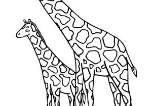 Coloriage Girafe à Imprimer Girafe Imprimer Le Coloriage De Girafe