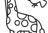 Coloriage Girafe A Imprimer Gratuit Dessin Facile Animaux Girafe