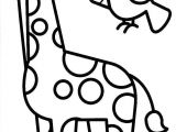 Coloriage Girafe A Imprimer Gratuit Dessin Facile Animaux Girafe