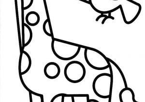 Coloriage Girafe A Imprimer Gratuit Dessin Facile Animaux Girafe