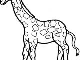 Coloriage Girafe A Imprimer Gratuit Dessin Facile Animaux Girafe