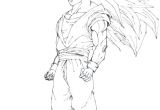 Coloriage Gogeta Super Sayen 4 Coloriage Dragon Ball Z Sangoku Super Sayen 3