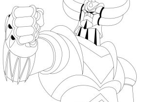 Coloriage Goldorak En Ligne Coloriage Goldorak Prªt Au Bat Sans Dépasser