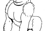 Coloriage Gorille A Imprimer Coloriage Gorille Gratuit   Imprimer – Kewlfr