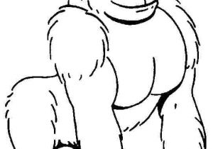 Coloriage Gorille A Imprimer Gorille 54 Animaux – Coloriages   Imprimer