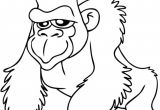 Coloriage Gorille A Imprimer Gratuit Coloriage Gorille Coloriage Gorille 7 Beau – Pages   Colorier Pour Vous