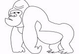 Coloriage Gorille A Imprimer Sélection De Coloriage Gorille   Imprimer Sur Laguerche Page 1