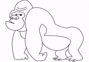 Coloriage Gorille A Imprimer Sélection De Coloriage Gorille   Imprimer Sur Laguerche Page 1