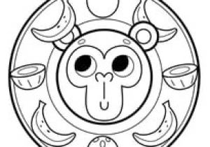 Coloriage Gorille Mandala Coloriage Singe Sur Hugolescargot