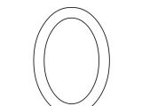 Coloriage Gratuit 0 Imprimer Imprimer Grands Chiffres En Maternelle