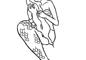 Coloriage Gratuit à Imprimer Barbie Sirène Coloriage   Imprimer Sirene De Mako