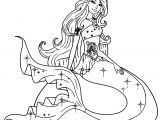 Coloriage Gratuit à Imprimer Barbie Sirène Sir¨ne   Colorier New Sir Ne Dessin Best Coloriage