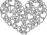 Coloriage Gratuit à Imprimer De Coeur Coloriage De Coeur D Amour