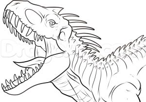 Coloriage Gratuit à Imprimer Jurassic Park Coloriage A Imprimer Dinosaure Coloriage Indominus Rex Jurassic Park