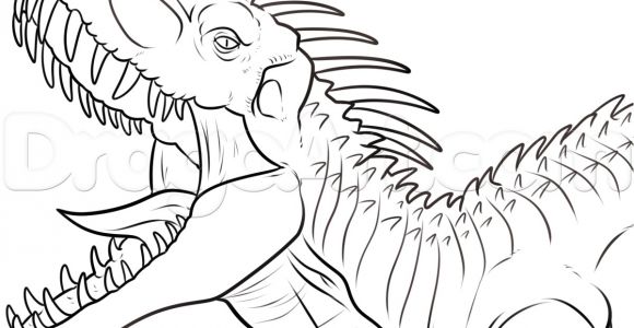 Coloriage Gratuit à Imprimer Jurassic Park Coloriage A Imprimer Dinosaure Coloriage Indominus Rex Jurassic Park