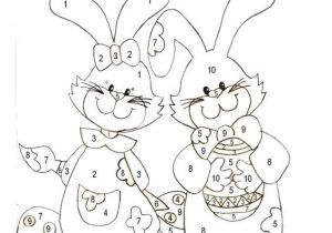 Coloriage Gratuit à Imprimer Lapin De Paques 165 Best Math iffres Loriages Images On Pinterest
