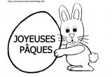 Coloriage Gratuit à Imprimer Lapin De Paques élégant Dessin   Colorier Pour Paques – Mademoiselleosaki