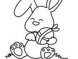 Coloriage Gratuit à Imprimer Lapin De Paques élégant Dessin   Colorier Pour Paques – Mademoiselleosaki