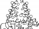 Coloriage Gratuit à Imprimer Sapin De Noel Dessin Sapin De Noel Facile