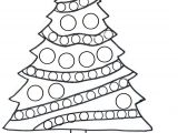 Coloriage Gratuit à Imprimer Sapin De Noel Sapin De Noel Dessin Moderne