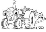 Coloriage Gratuit à Imprimer Tracteur 72 Meilleures Images Du Tableau Coloriage