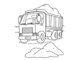 Coloriage Gratuit à Imprimer Tracteur Dessin De Camion Az Coloriage