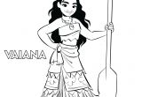 Coloriage Gratuit à Imprimer Vaiana Modele Dessin Princesse Facile