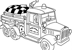 Coloriage Gratuit à Imprimer Voiture De Course Dessins Gratuits   Colorier Coloriage Camion Pompier   Imprimer