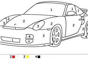 Coloriage Gratuit à Imprimer Voiture De Course Nappe Coloriage Tc05 2 4032