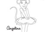Coloriage Gratuit Angelina Ballerina Coloriages   Télécharger Angelina Ballerina