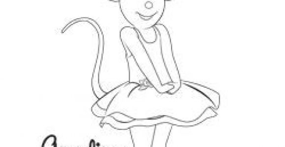 Coloriage Gratuit Angelina Ballerina Coloriages   Télécharger Angelina Ballerina