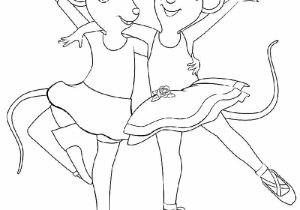 Coloriage Gratuit Angelina Ballerina Coloring Pages Angelina Ballerina Printable Coloring Pages Line