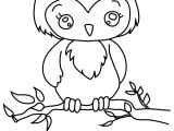 Coloriage Gratuit D Animaux Coloriage Hibou Mignonne Dessin Gratuit à Imprimer