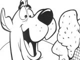Coloriage Gratuit De Scoubidou Drawings to Paint & Colour Scooby Doo Print Design 018